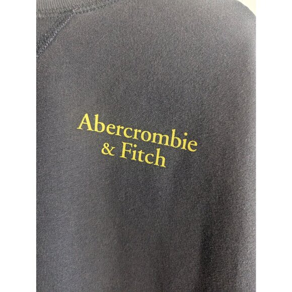 Abercrombie & Fitch Rainbow Stripe Cropped Sweatshirt Cozy & Casual Logo Sz S - Picture 2 of 10